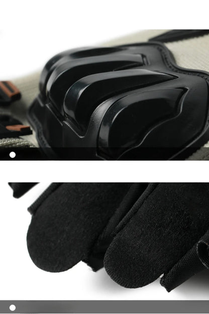 Motorcycle Gloves Half Finger Breathable Wear-resistant Anti Slip Anti Fall  Racing Outdoor Cycling Electric Bike Gloves