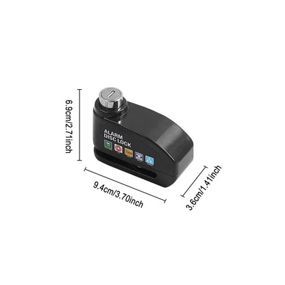 Disc Brake Alarm Lock for Xiaomi Mi5 Mi6 For Kukirin G2 G2PRO G2Max G3 G4 Scooter Security Anti-theft Wheel Disc Brake Lock