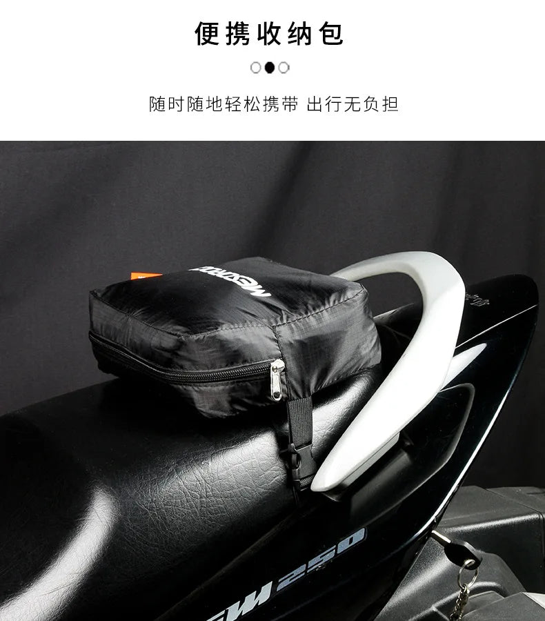 Waterproof Motorcycle half Cover Outdoor Rainproof hood For Scooter Bicycle Dustproof Protective Cover Motorcycle Accessories