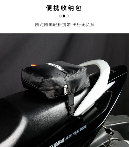 Waterproof Motorcycle half Cover Outdoor Rainproof hood For Scooter Bicycle Dustproof Protective Cover Motorcycle Accessories