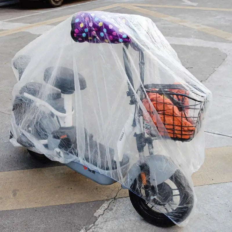 1pc Universal Motorcycle Covers Transparent Waterproof Motor Cover Bike Dust Cover