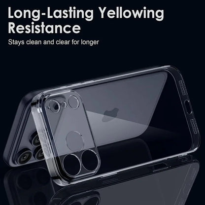 Ultra Thin Clear Phone Case For iPhone 17 16 18 Pro Max 17Pro Soft Silicone Transparent Cases For iPhone 15 14 13 Pro Max Cover