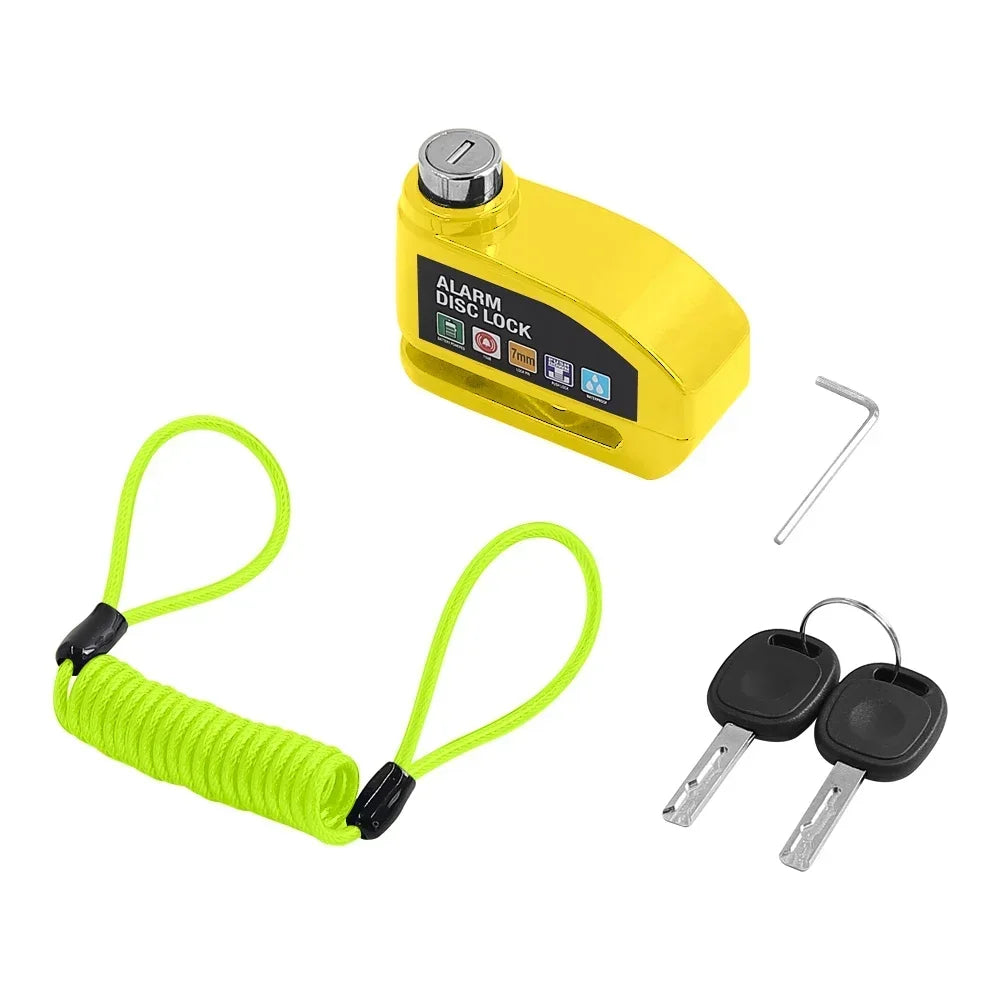 Disc Brake Alarm Lock for Xiaomi Mi5 Mi6 For Kukirin G2 G2PRO G2Max G3 G4 Scooter Security Anti-theft Wheel Disc Brake Lock