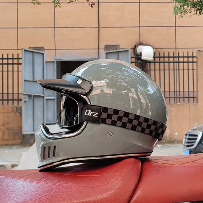 VOSS Motorcycle Helmets Full Face Casco Moto Helmets Vintage Retro Helmets Capacete De Motocicleta