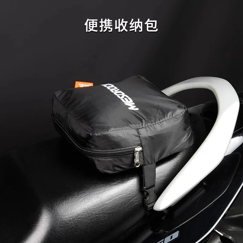 Waterproof Motorcycle half Cover Outdoor Rainproof hood For Scooter Bicycle Dustproof Protective Cover Motorcycle Accessories