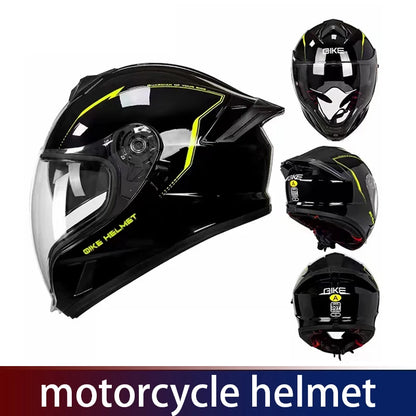Face-lifting helmet Full-coverage motorcycle helmet Men&