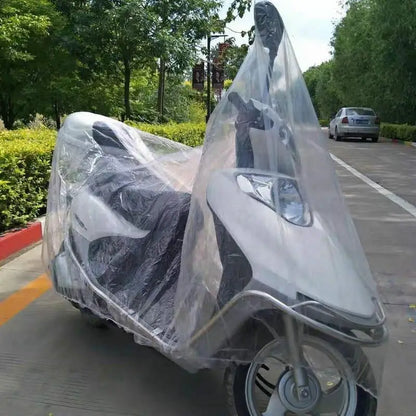 1pc Universal Motorcycle Covers Transparent Waterproof Motor Cover Bike Dust Cover