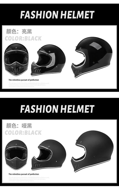 VOSS Motorcycle Helmets Full Face Casco Moto Helmets Vintage Retro Helmets Capacete De Motocicleta