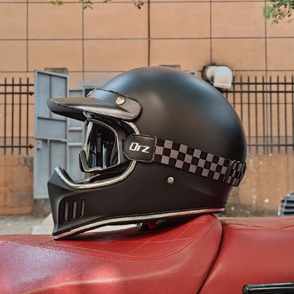 VOSS Motorcycle Helmets Full Face Casco Moto Helmets Vintage Retro Helmets Capacete De Motocicleta