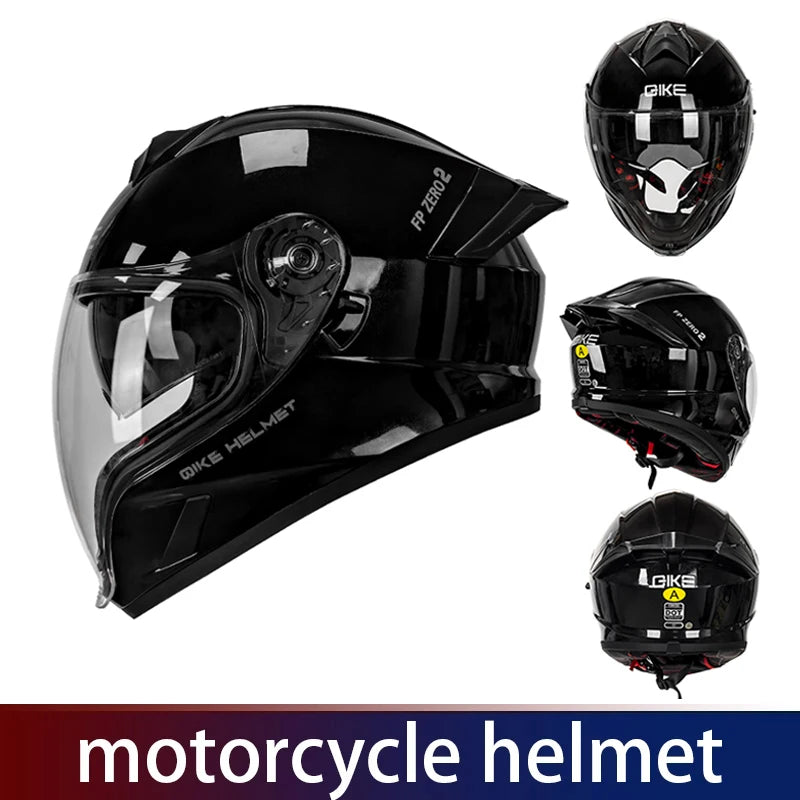 Face-lifting helmet Full-coverage motorcycle helmet Men&