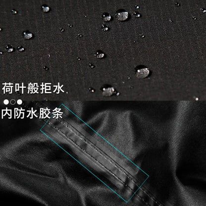 Waterproof Motorcycle half Cover Outdoor Rainproof hood For Scooter Bicycle Dustproof Protective Cover Motorcycle Accessories