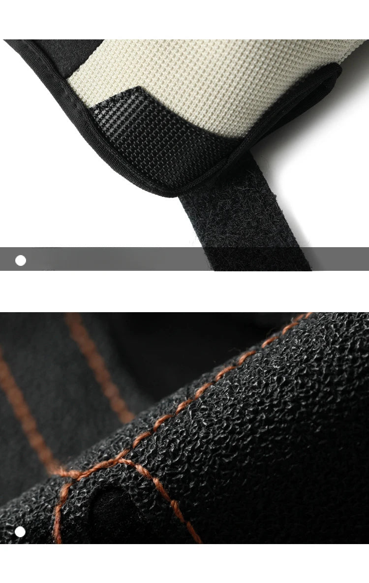 Motorcycle Gloves Half Finger Breathable Wear-resistant Anti Slip Anti Fall  Racing Outdoor Cycling Electric Bike Gloves