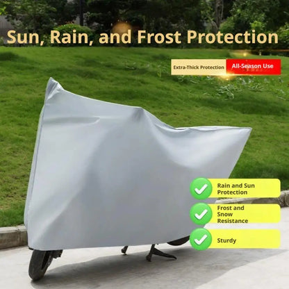 Motorcycle Protective Cover Outdoor Indoor Waterproof Sun Protection Dustroof UV Proof Bike Scooter Motorcycle Clothing Cover