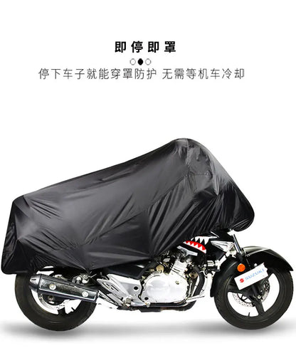 Waterproof Motorcycle half Cover Outdoor Rainproof hood For Scooter Bicycle Dustproof Protective Cover Motorcycle Accessories