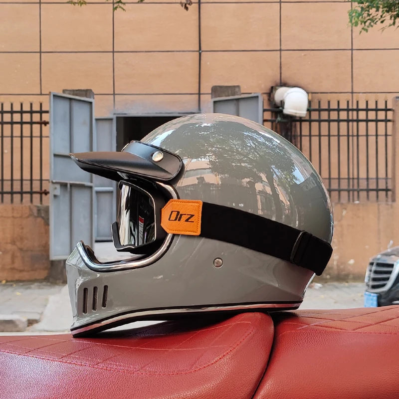 VOSS Motorcycle Helmets Full Face Casco Moto Helmets Vintage Retro Helmets Capacete De Motocicleta