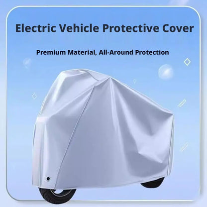 Motorcycle Cover Motor Rain Cover Waterproof Dustproof UV Protective Cover Coat Indoor Outdoor Motorbike Scooter Cover