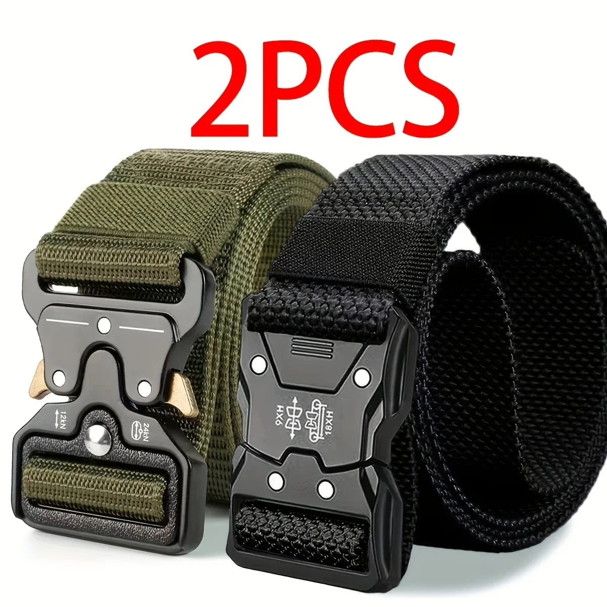 Tactical Belt Men Belts Fashion Business Multifunctional Camping Outdoor Golf Decorative Belt for Men