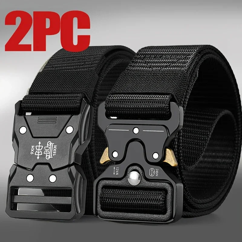Tactical Belt Men Belts Fashion Business Multifunctional Camping Outdoor Golf Decorative Belt for Men