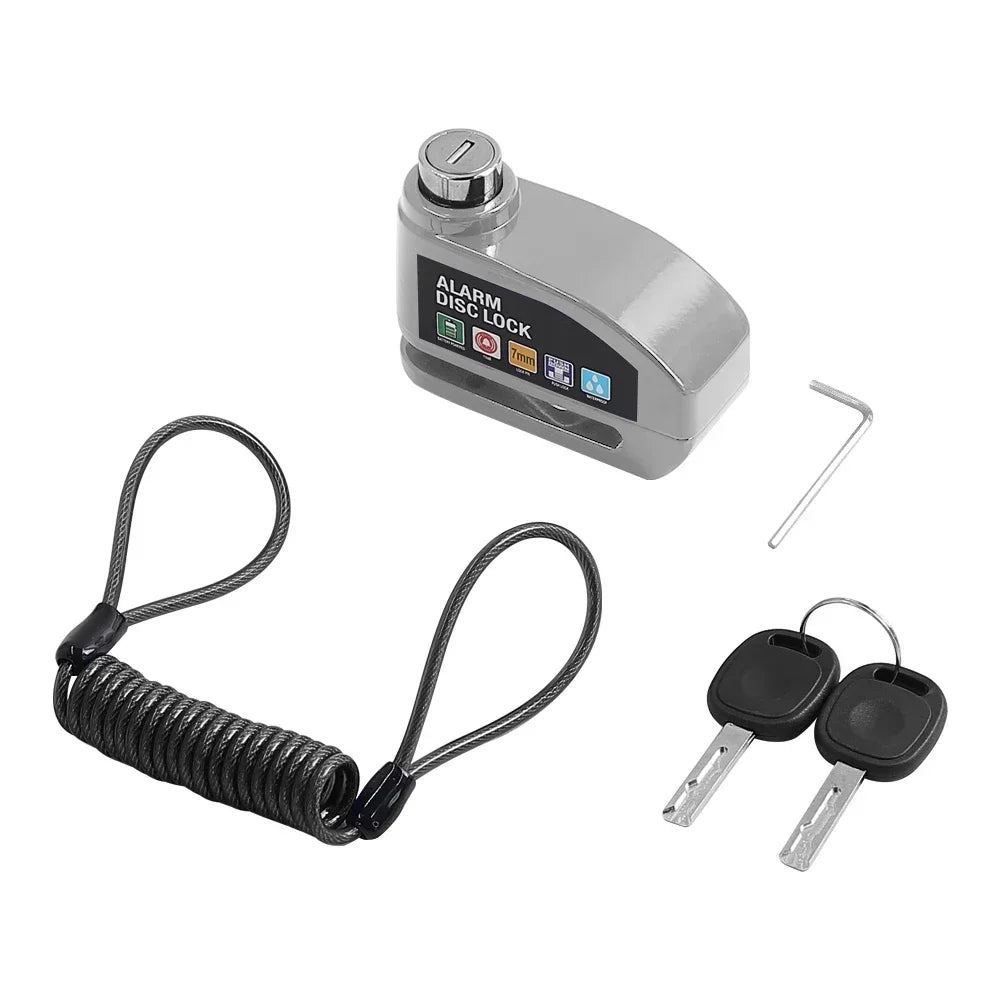 Disc Brake Alarm Lock for Xiaomi Mi5 Mi6 For Kukirin G2 G2PRO G2Max G3 G4 Scooter Security Anti-theft Wheel Disc Brake Lock