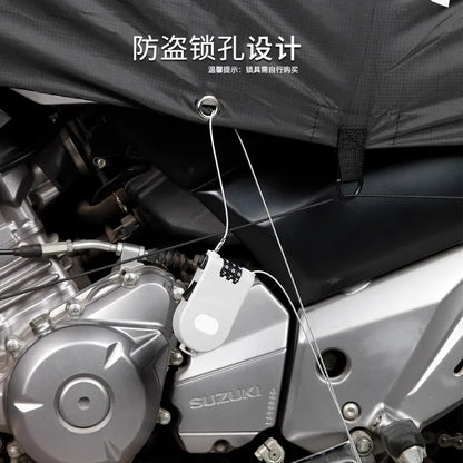 Waterproof Motorcycle half Cover Outdoor Rainproof hood For Scooter Bicycle Dustproof Protective Cover Motorcycle Accessories