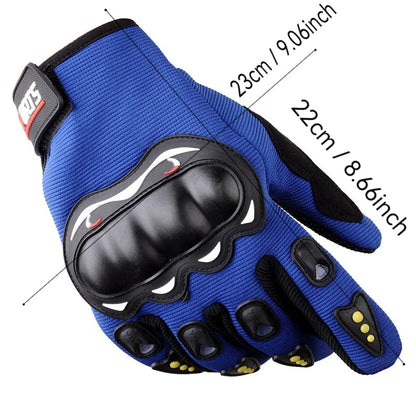 Full-finger Motorcycle Gloves Men Touch Screen Outdoor Off-road Sports Cycling Motorcycle Finger Gloves